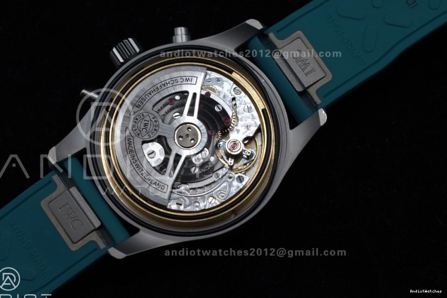 2023 TEAM FORMULA IW388106  IWC ONE TW Petronas  1:1 Green Mercedes-AMG Best Durable 496 Chronograph Factory 0822